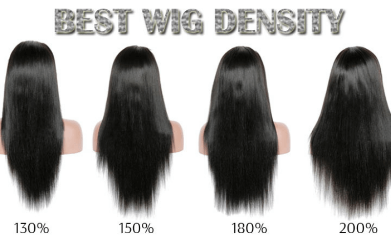 Example of 130 percent wig density