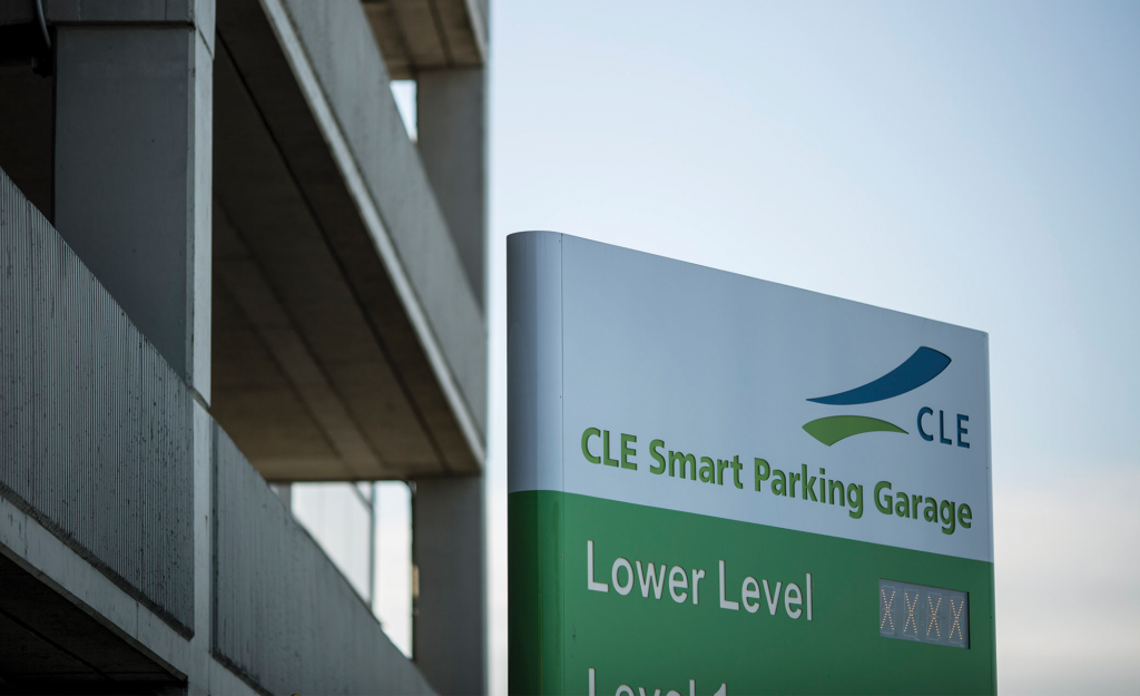 Cleveland Hopkins International Airport parking garage