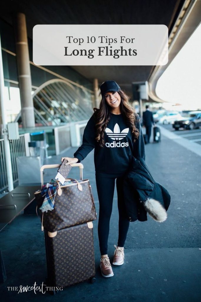 Comfortable travel clothing for flights