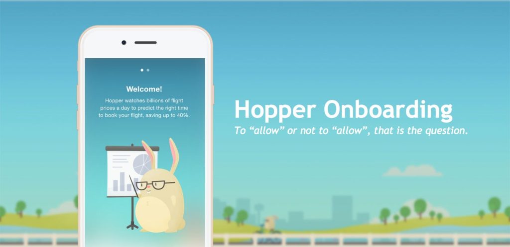 Smartphone notification showing airfare alert