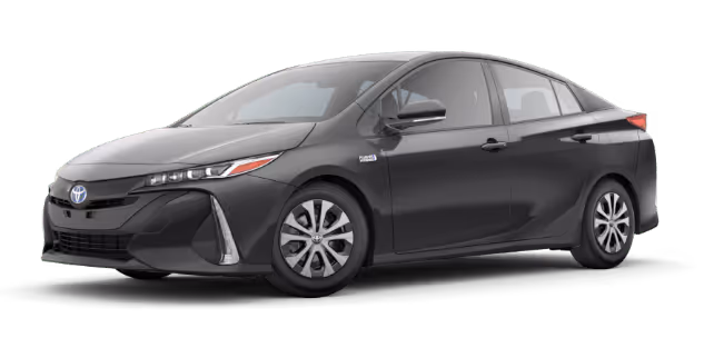 Toyota Prius base model exterior parked on street