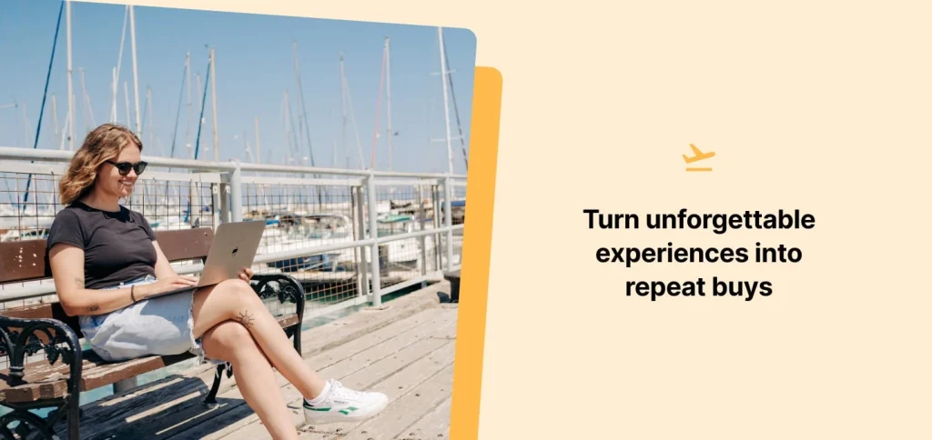 Travel deal notification on smartphone