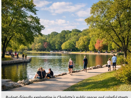Budget-friendly exploration in Charlotte’s public spaces and colorful streets (Charlotte on the Cheap)