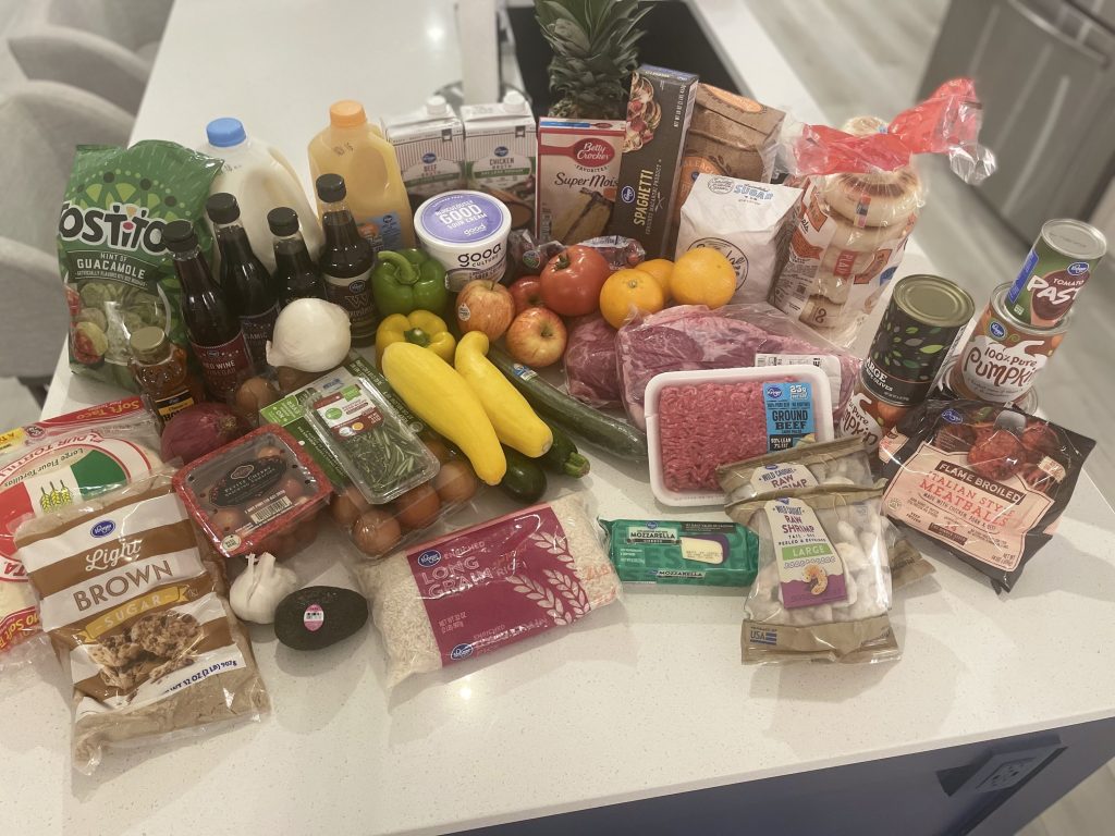 cheap groceries for family meals in the US