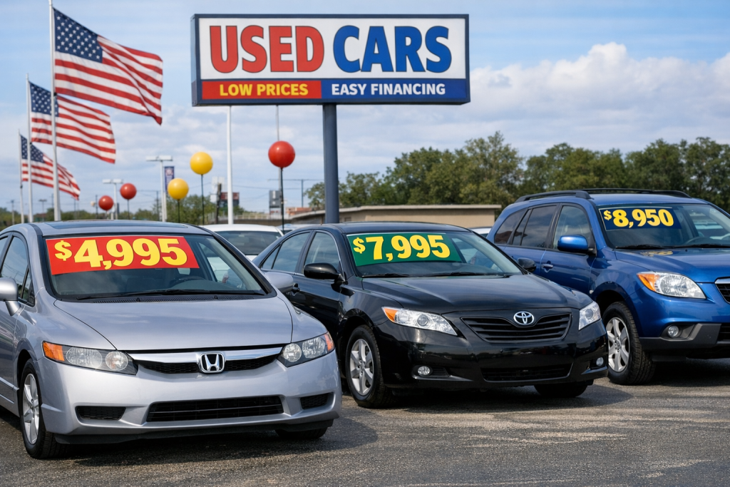 cheap used cars for sale in the United States