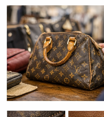 louis vuitton bag found at estate sale bargain