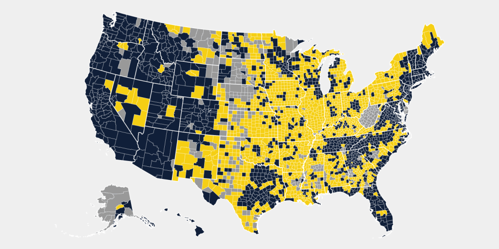 housing affordability map of the United States