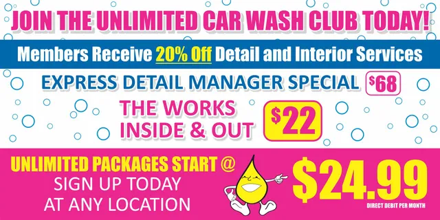 saving money at cheap car wash near me in the United States