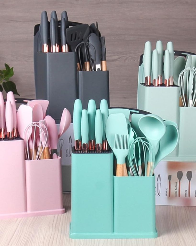 Affordable kitchen utensils and cheap home essentials in US apartment