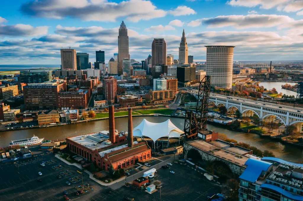 Cleveland downtown with one bedroom apartment options