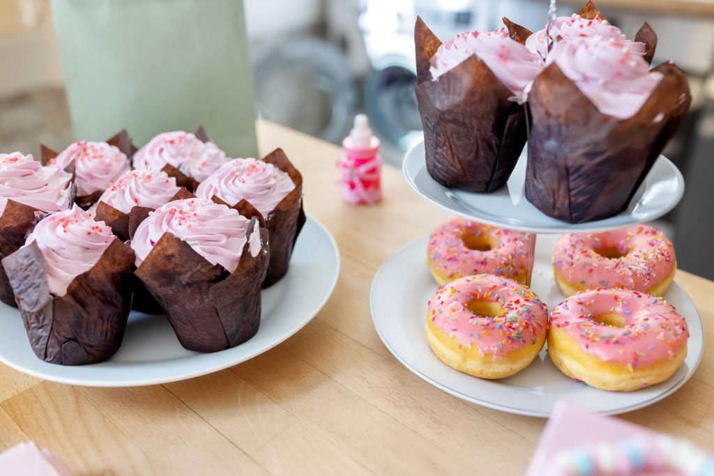 DIY taco bar baby shower