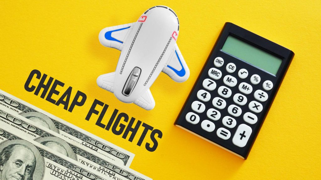 “Flight savings comparison showing discounted vs regular airfare prices”