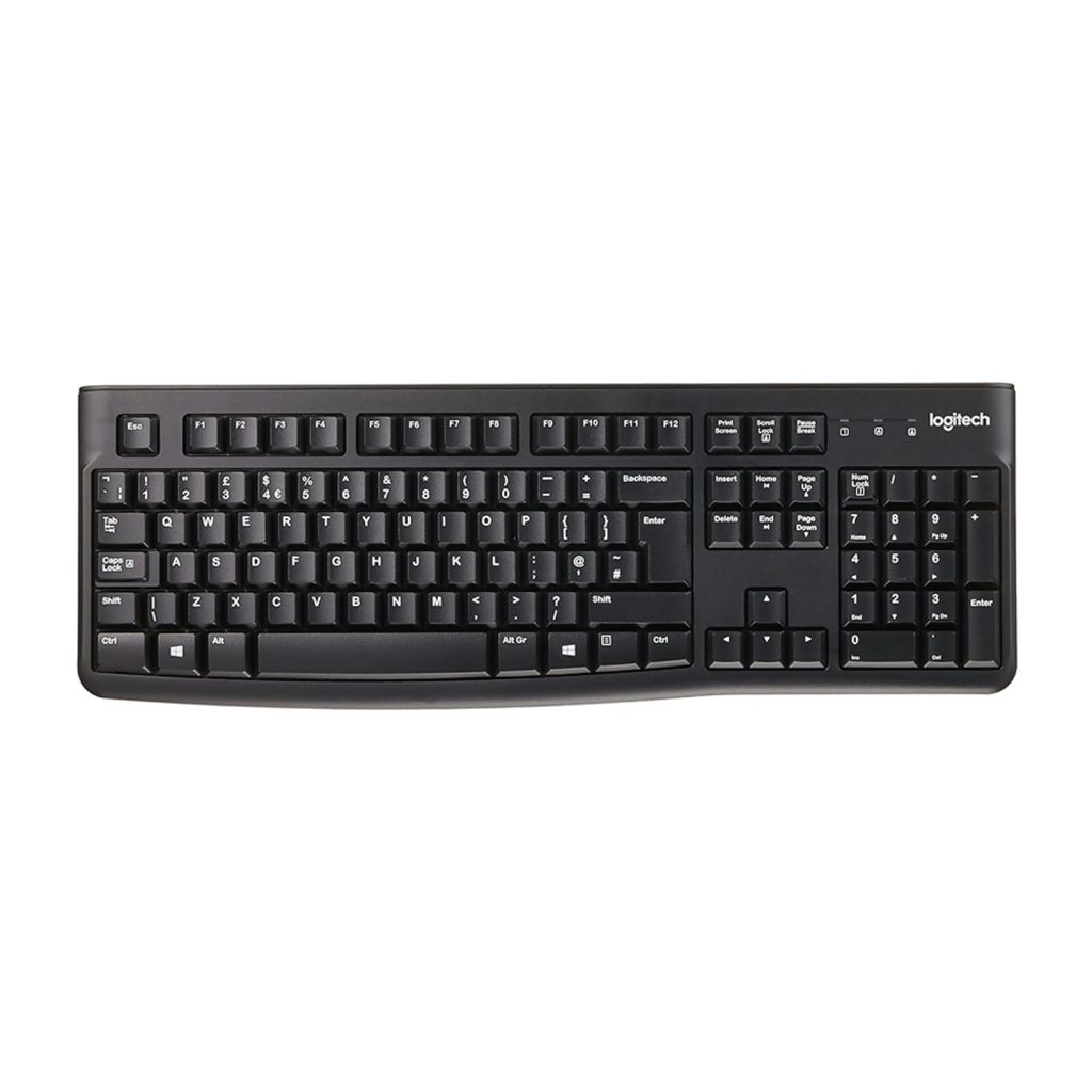 logitech k120 office keyboard setup