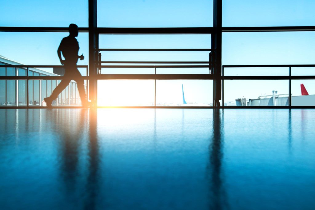 Memphis airport airline counters with major US carriers