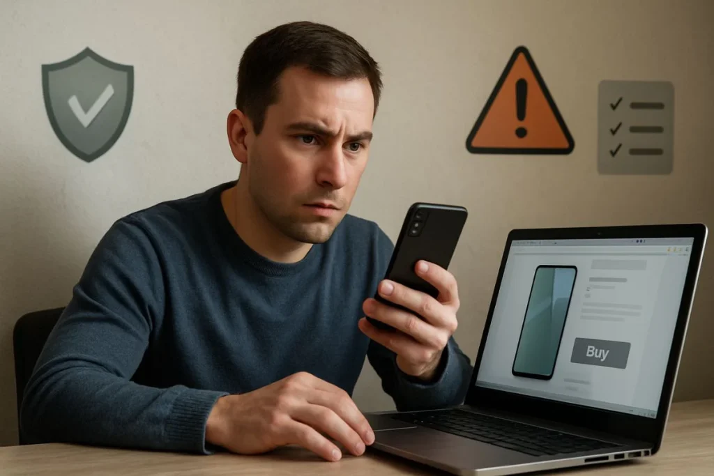 Online marketplace selling refurbished iPhones in the United States