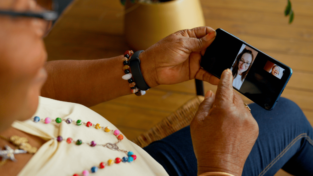 People using affordable iPhones for everyday tasks