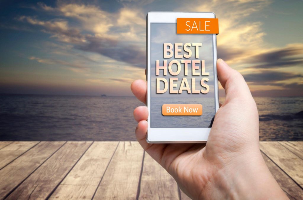 Planning cheap hotel bookings using calendar timing and off-peak travel