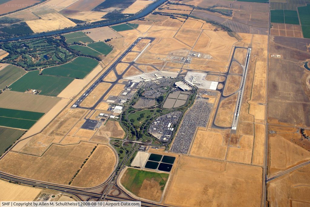 Sacramento airport runway and limited flight routes affecting prices