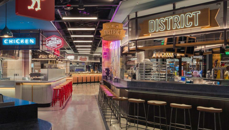 Street tacos and pizza slices as cheap food options on the Las Vegas Strip