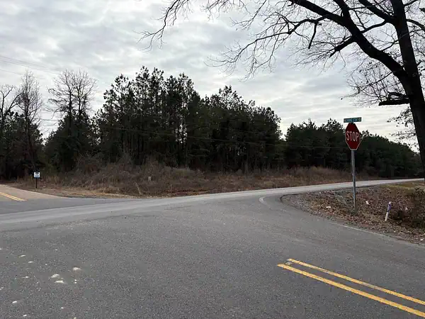 Vacant residential land in Arkansas ready for building a home