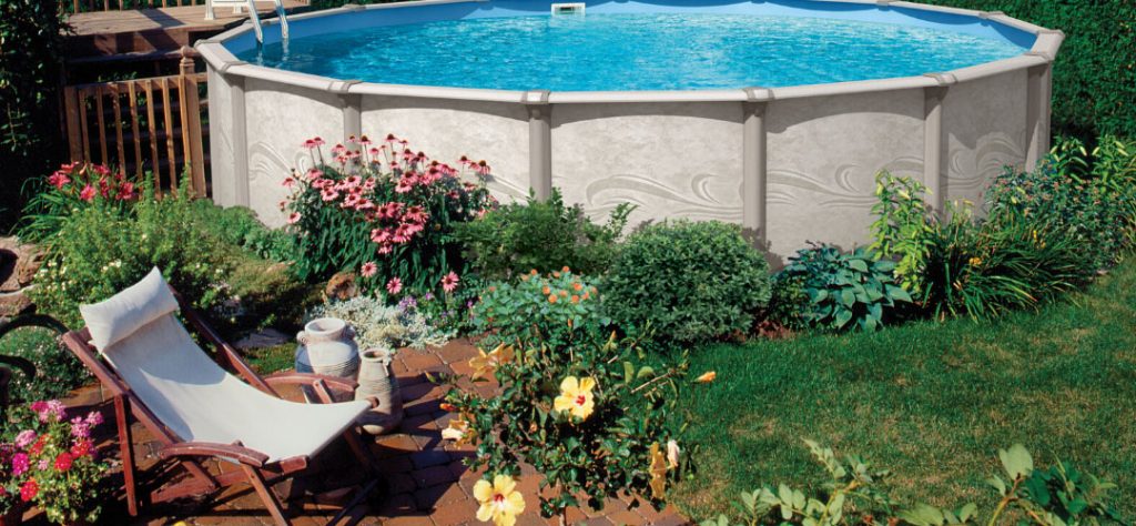 best plants for landscaping around above ground pools
