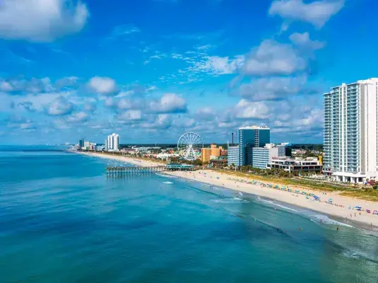 myrtle beach south carolina affordable spring break beach destination