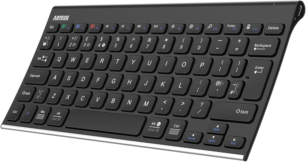 slim wireless keyboard workspace