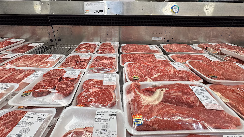 warehouse store meat packages