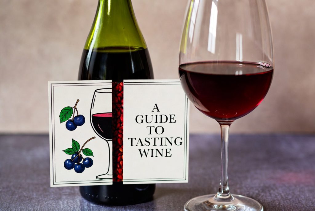 Visual breakdown of what makes cheap red wine taste good versus disappointing.